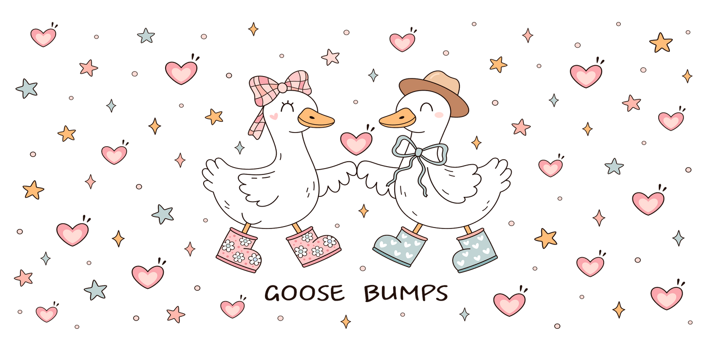 Goose Bumps | UV DTF Wrap for Cups | Ready to Apply Permanent