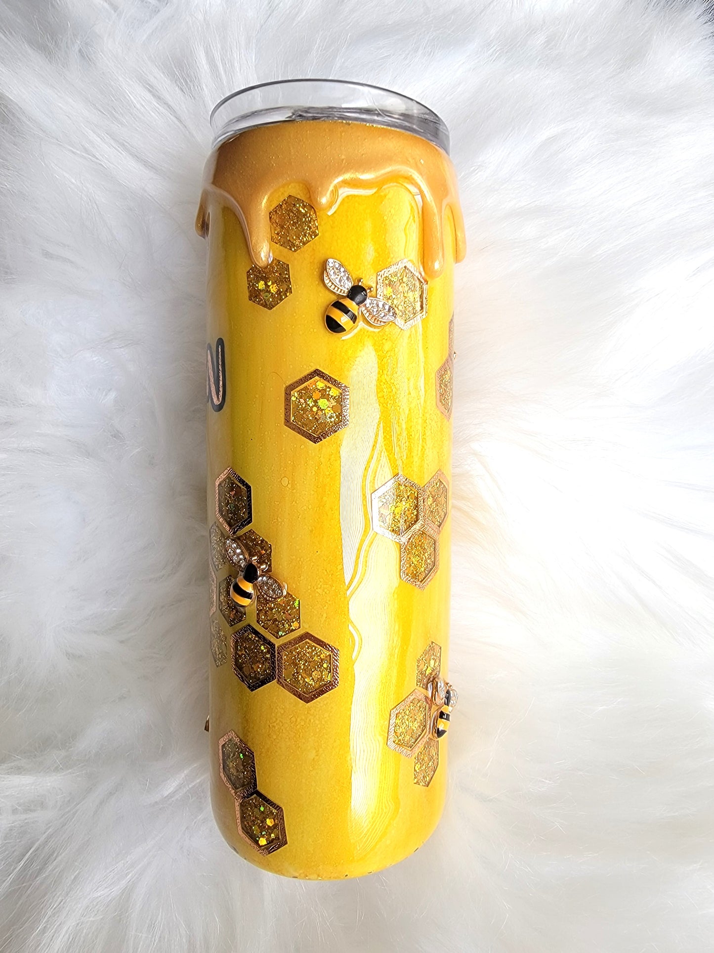 Honeybee 3D Peekaboo 20oz Tumbler, Personalized