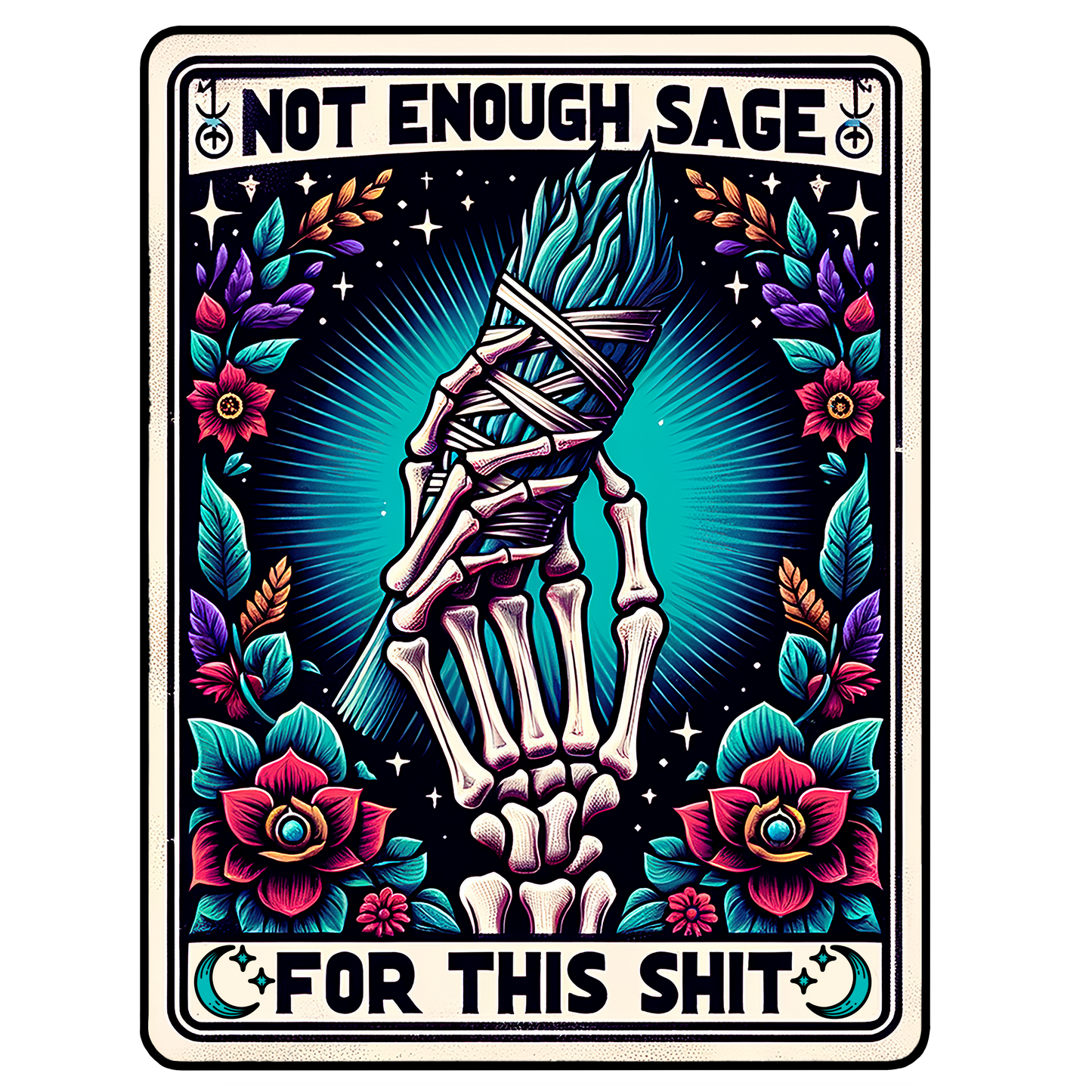 Tarot | Cards UV DTF Decal | Waterproof, Permanent Transfer