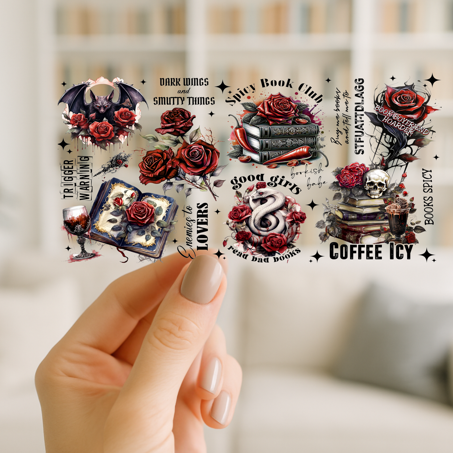 UV DTF Mystery Pack | Assorted Permanent Cup Wraps & Transfers