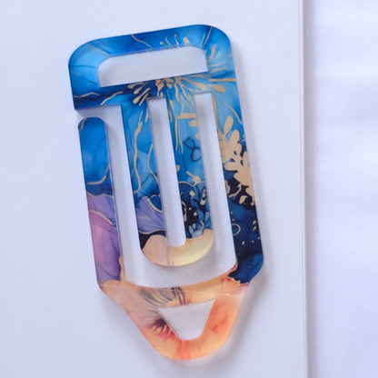 Large Acrylic Paperclip | Cute Desk & Planner Accessory