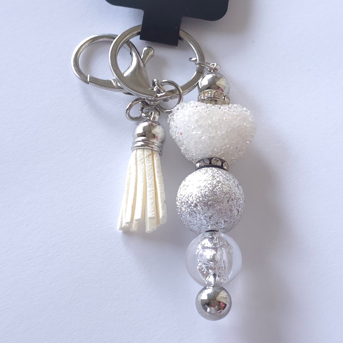 Handmade Beaded Keychain | Cute Key Ring Accessory