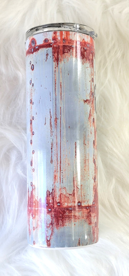 Asshole Warning 20oz Tumbler | Funny Insulated Stainless Steel Cup