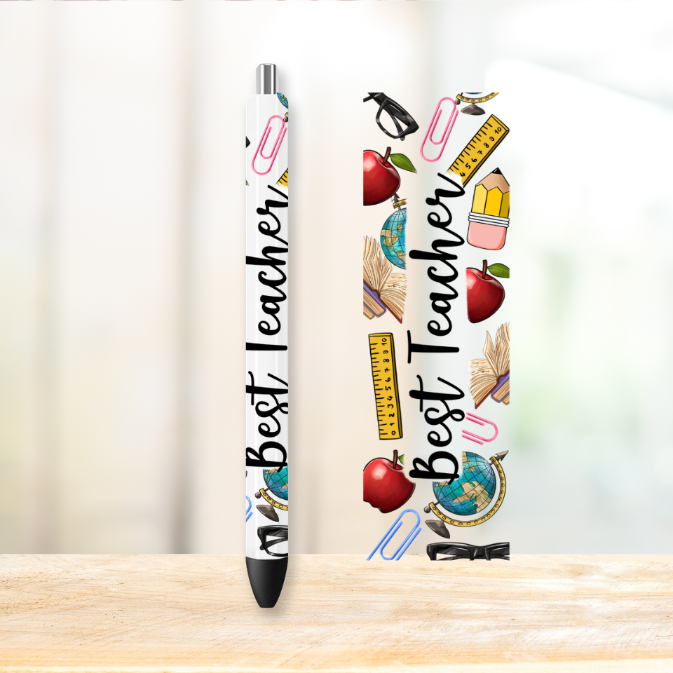 Teaching UVDTF Pen Wrap | UV DTF Wrap for Pens | Ready to Apply Permanent