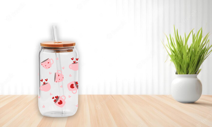 Coffee Love | UV DTF Wrap for Cups | Ready to Apply Permanent