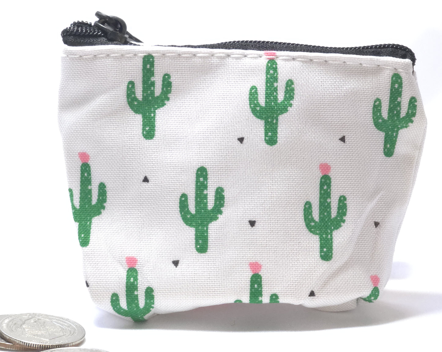 Handmade Fabric Zipper Coin Purse | Cute Change Pouch