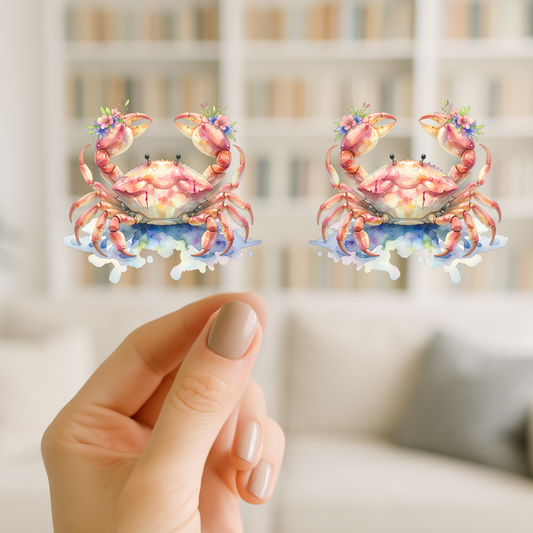 Ocean Friends | UV DTF Wrap for Cups | Ready to Apply Permanent