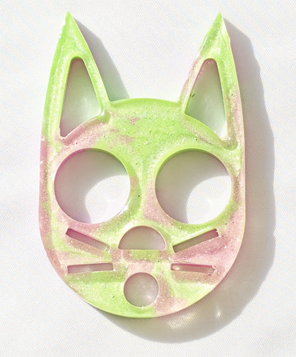 Danger Kitty Keychain | Cute Cat Self Defense Accessory