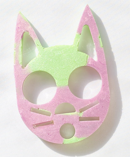 Danger Kitty Keychain | Cute Cat Self Defense Accessory