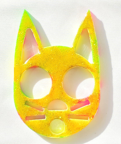 Danger Kitty Keychain | Cute Cat Self Defense Accessory