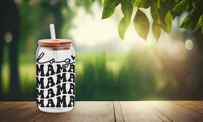 Dog Mama | UV DTF Wrap for Cups | Ready to Apply Permanent
