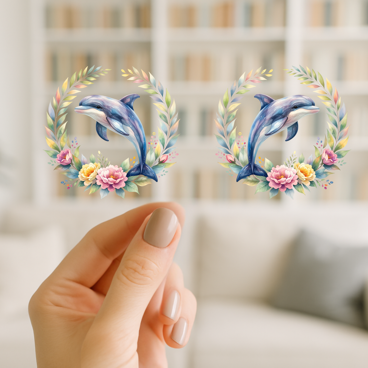 Ocean Friends | UV DTF Wrap for Cups | Ready to Apply Permanent