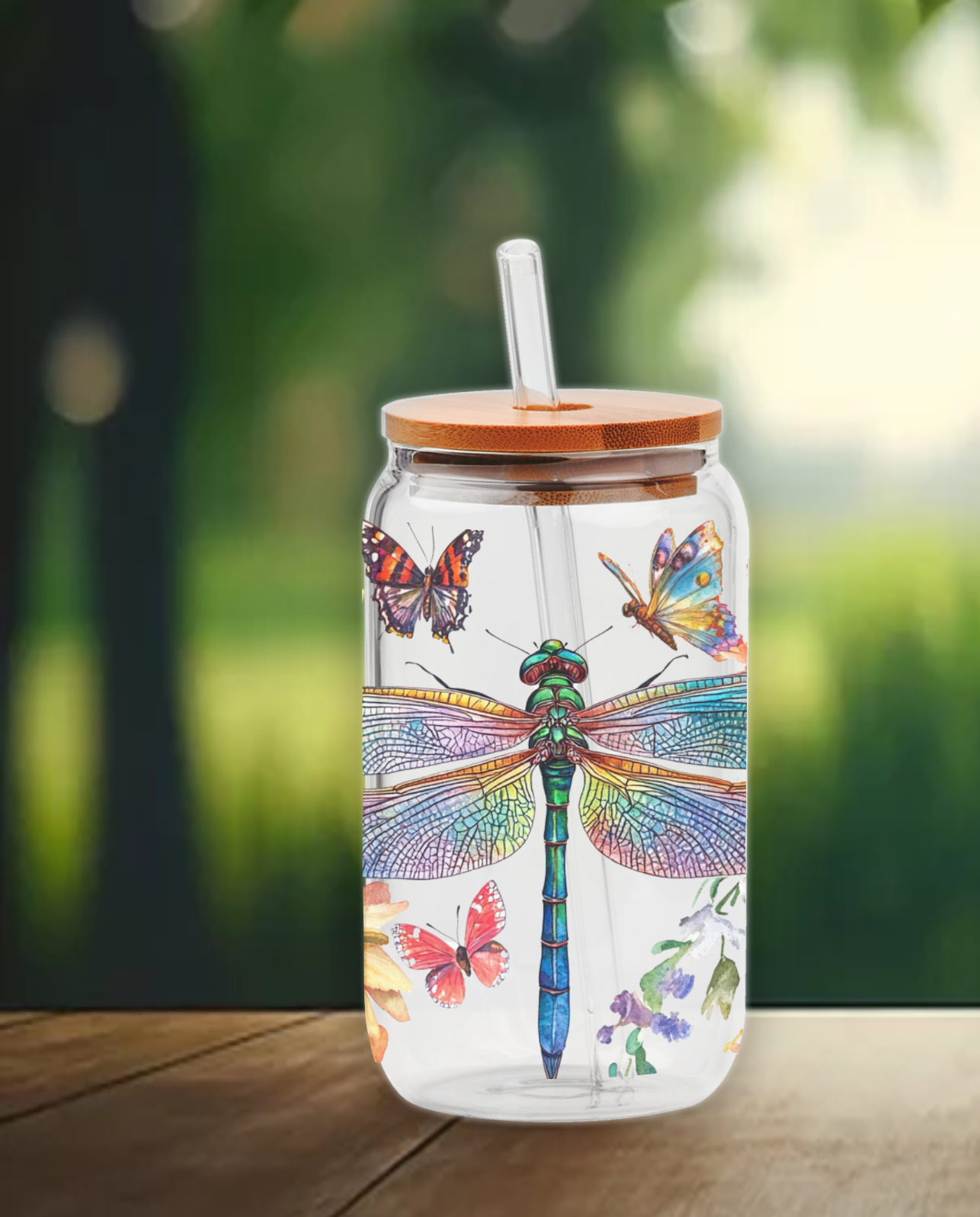 Dragonflies | UV DTF Wrap for Cups | Ready to Apply Permanent