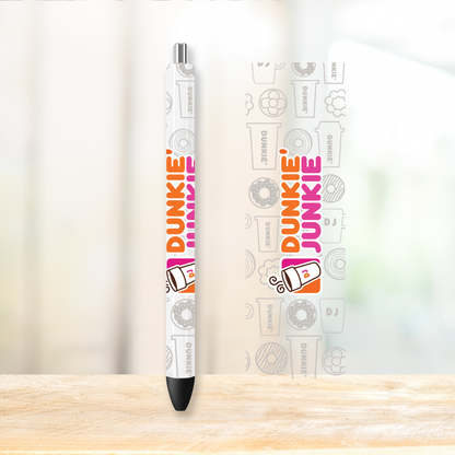 Dunkie Junkie UVDTF Pen Wrap | UV DTF Wrap for Pens | Ready to Apply Permanent