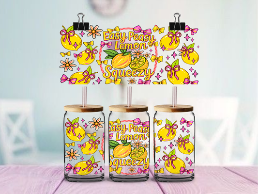 Easy Peasy  | UV DTF Wrap for Cups | Ready to Apply Permanent