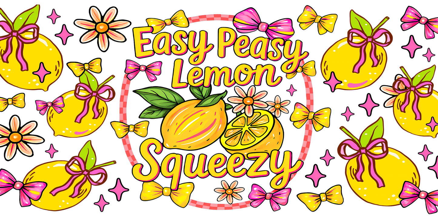 Easy Peasy | UV DTF Wrap for Cups | Ready to Apply Permanent