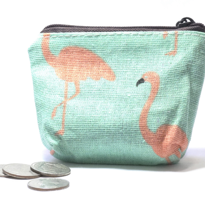 Handmade Fabric Zipper Coin Purse | Cute Change Pouch