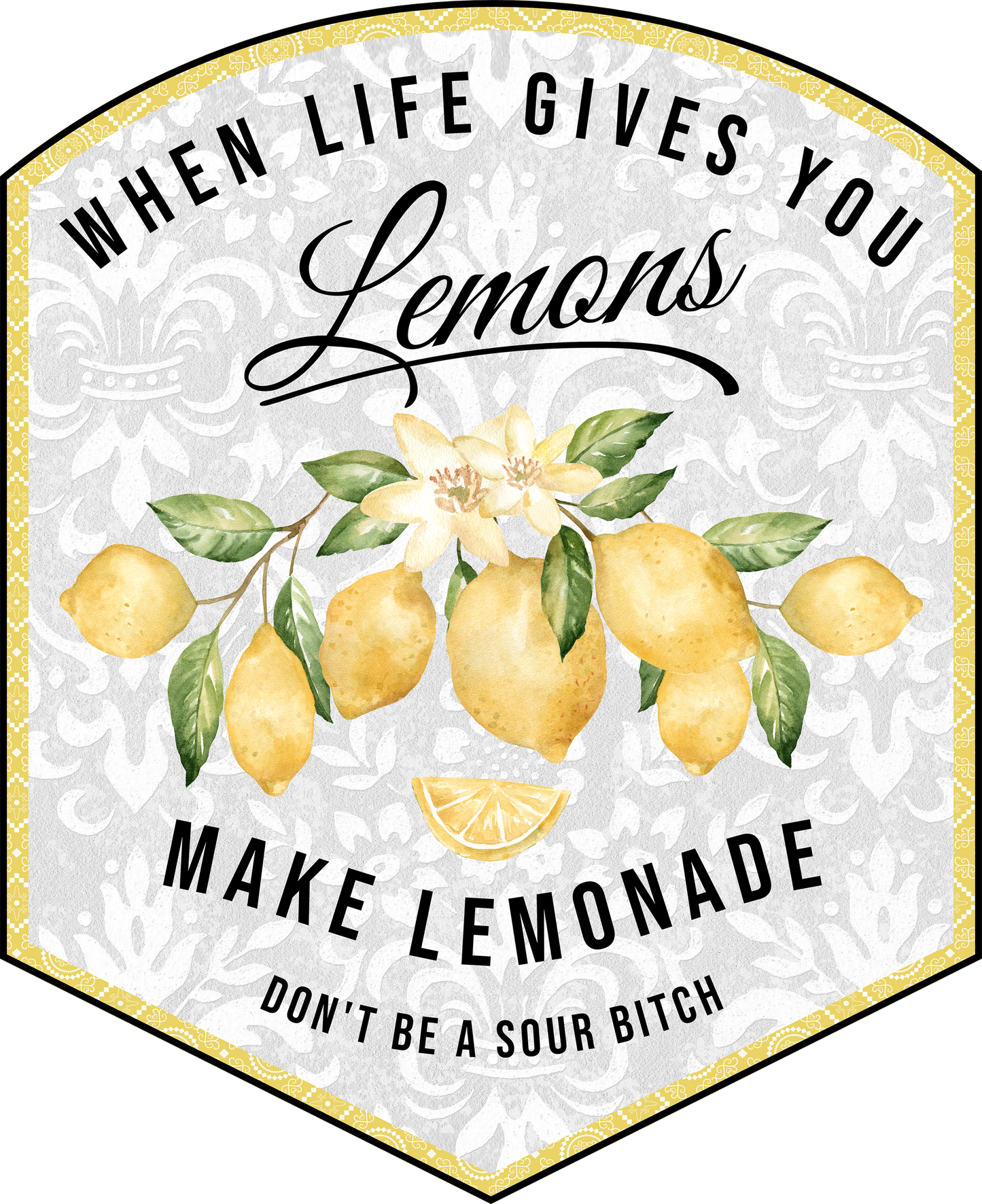 Favorite Drinks UV DTF Decal| Waterproof, Permanent Transfer