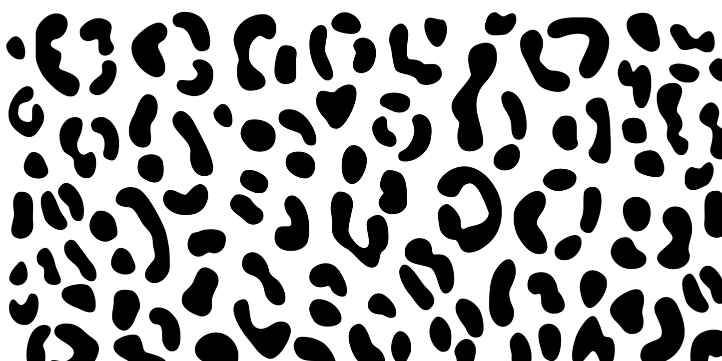 Leopard Print | UV DTF Wrap for Cups | Ready to Apply Permanent