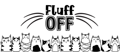 Fluff Off | UV DTF Wrap for Cups | Ready to Apply Permanent