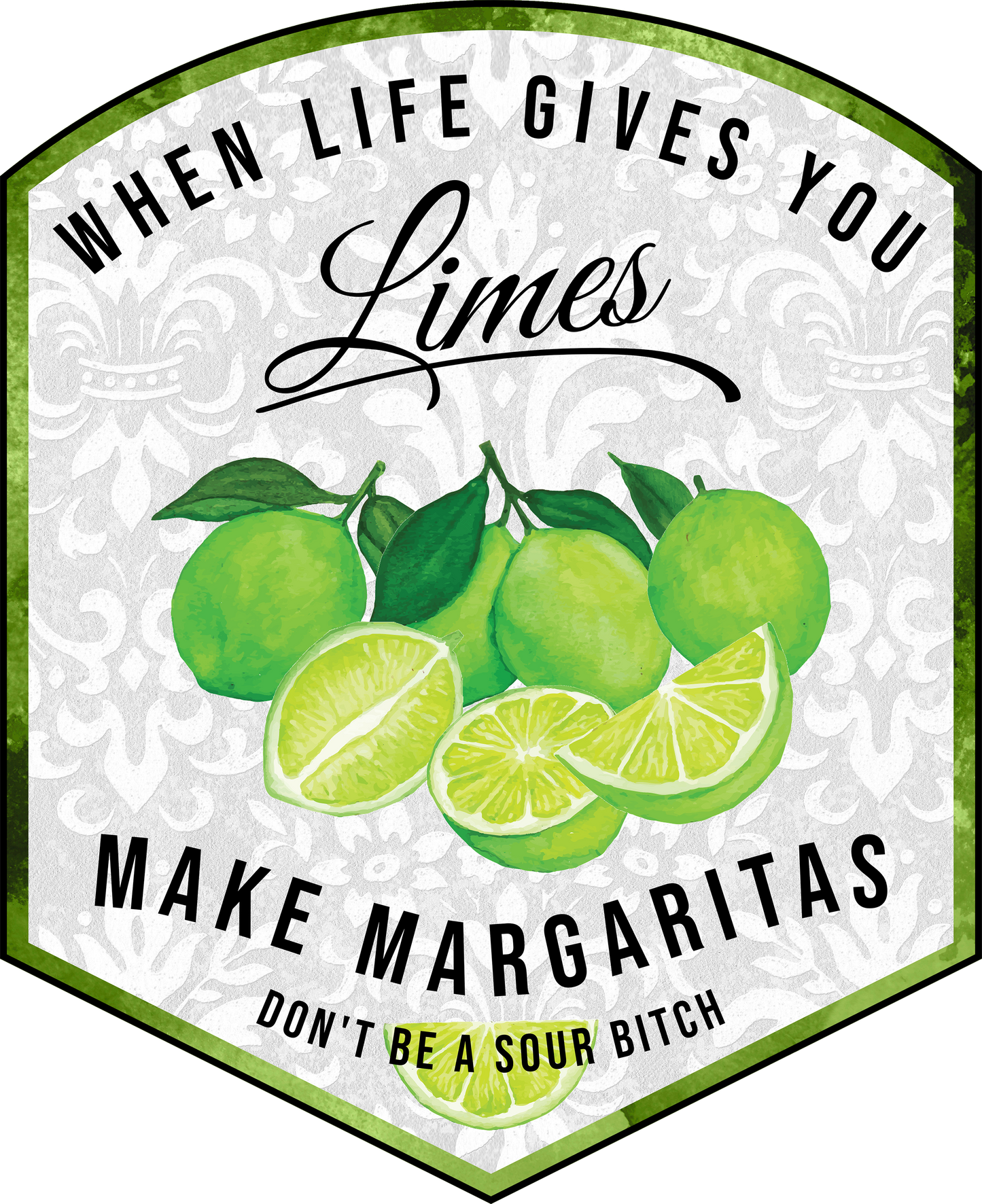 Favorite Drinks UV DTF Decal| Waterproof, Permanent Transfer