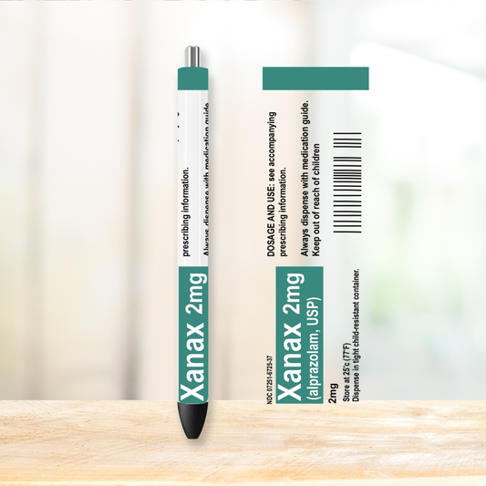 Nursing UVDTF Pen Wrap | UV DTF Wrap for Pens | Ready to Apply Permanent