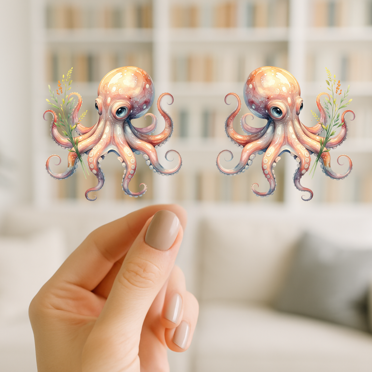 Ocean Friends | UV DTF Wrap for Cups | Ready to Apply Permanent