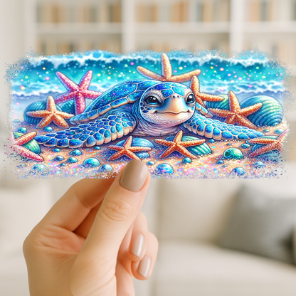 Sea Turtles | UV DTF Wrap for Cups | Ready to Apply Permanent