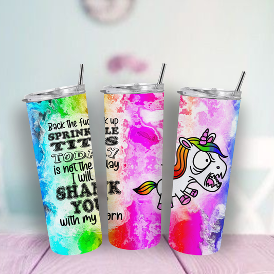 I Will Shank You 20oz Tumbler | Insulated Stainless Steel Cup