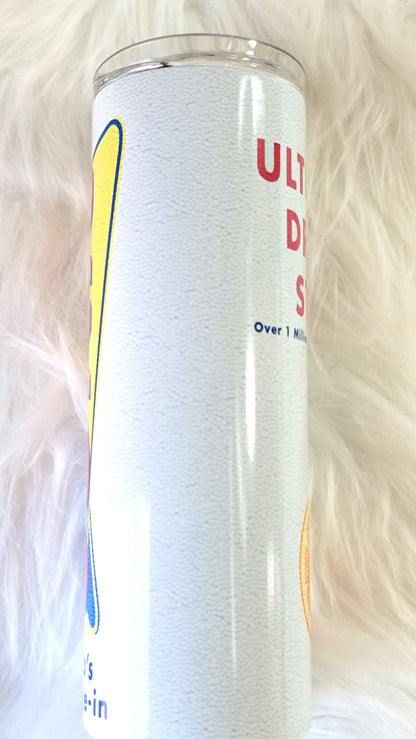 Cherry Limeade Style 20oz Tumbler | Sublimated Insulated Travel Cup