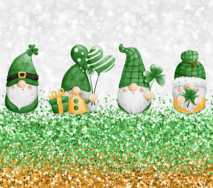St. Patty Gnomes 20oz Tumbler | Insulated Stainless Steel Cup