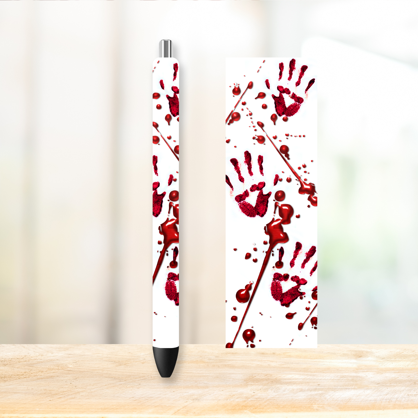 True Crime Pen Wraps | UV DTF Wrap for Pens | Ready to Apply Permanent