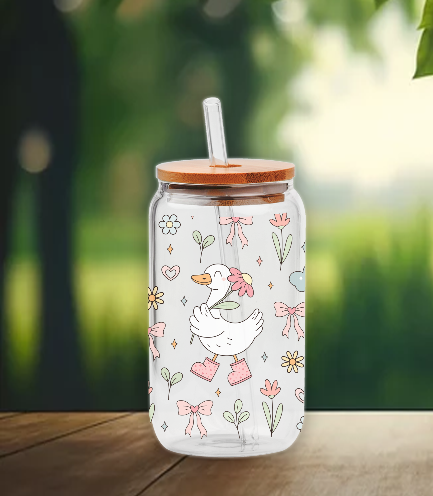 Unbothered Goose | UV DTF Wrap for Cups | Ready to Apply Permanent