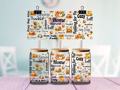 Warm and Fuzzy | UV DTF Wrap for Cups | Ready to Apply Permanent