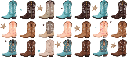 Boots | UV DTF Wrap for Cups | Ready to Apply Permanent