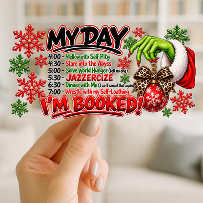 Christmas Mystery Bundle 16oz Cup Wrap | UV DTF Transfer (9.5in x 4.75in)