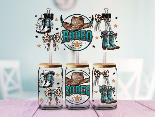 Rodeo | UV DTF Wrap for Cups | Ready to Apply Permanent