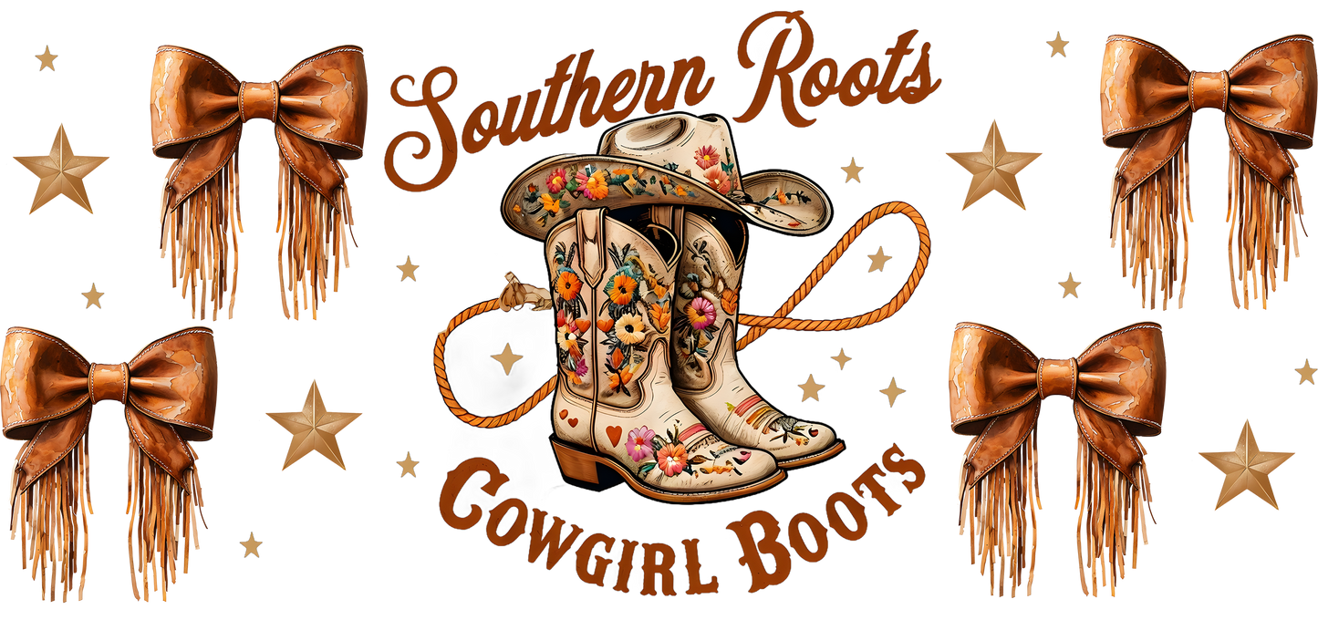 Southern Roots | UV DTF Wrap for Cups | Ready to Apply Permanent