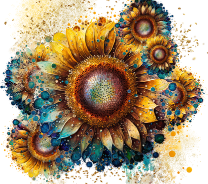 Sunflower Inks 20oz Tumbler | Insulated Stainless Steel Cup