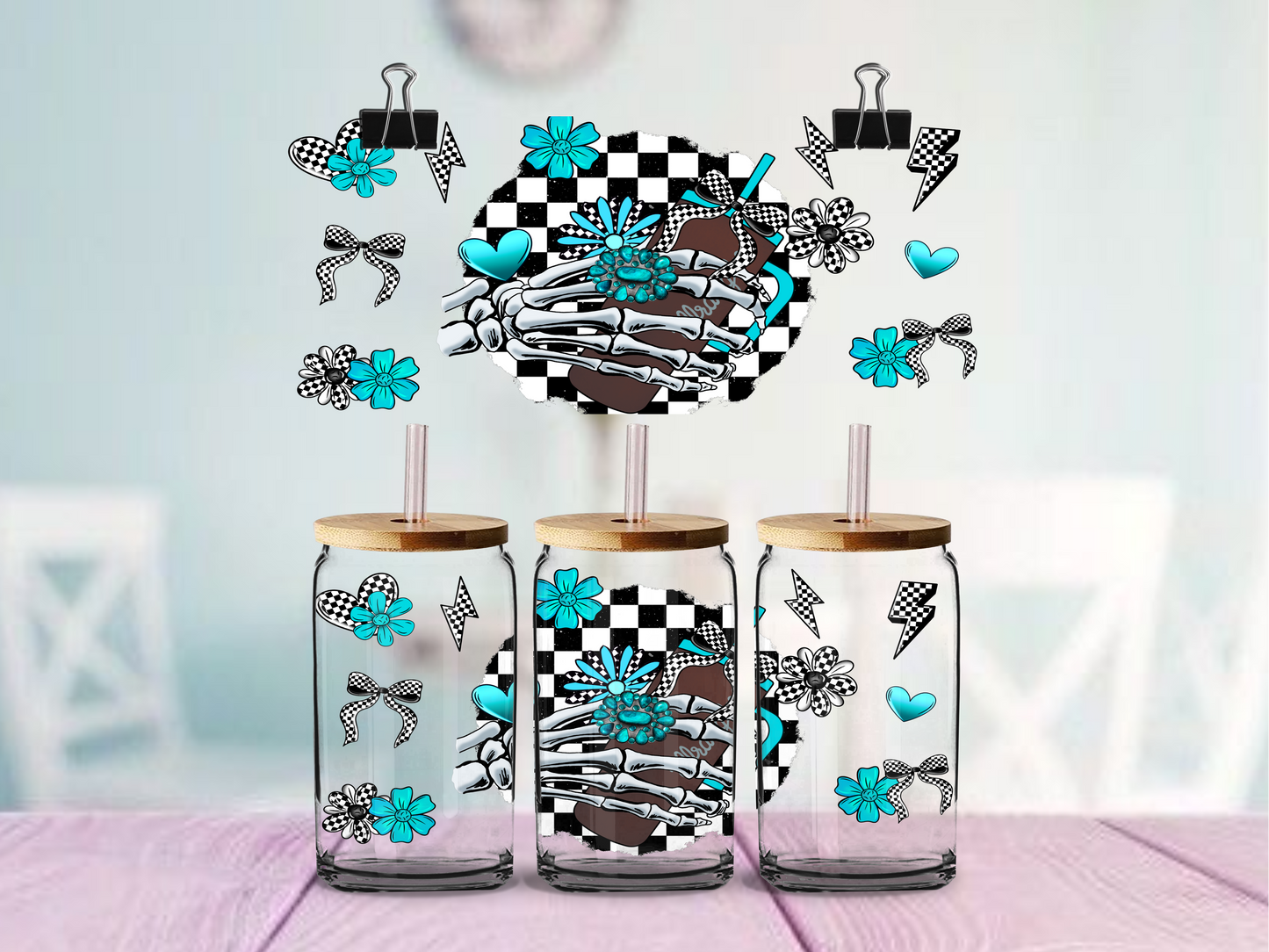 Western Retro | UV DTF Wrap for Cups | Ready to Apply Permanent